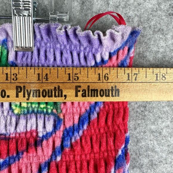 Juicy Couture Terry Cloth Mini Tube Dress Womens 2X Vibrant Bathing Suit Cover* - Picture 13 of 16